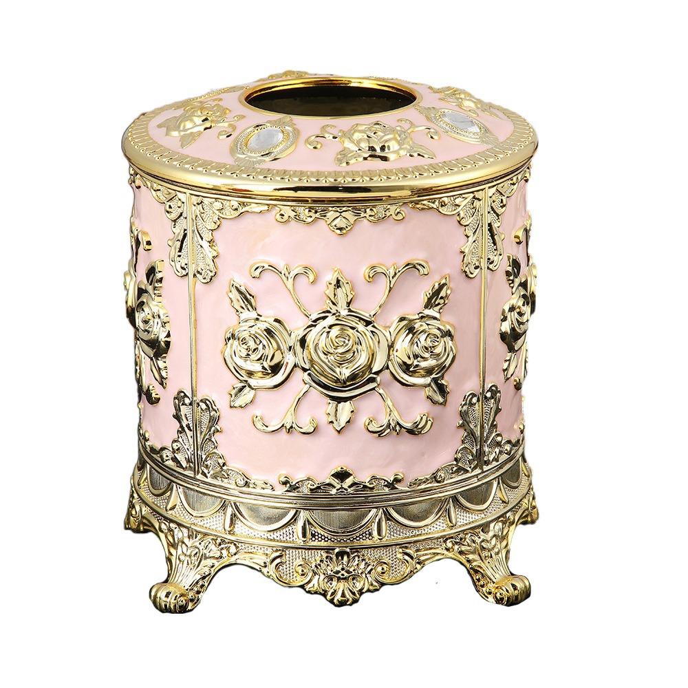 Пластиковый держатель для бумаги Изысканная декоративная коробка Креативная настольная коробка для хранения Спальня