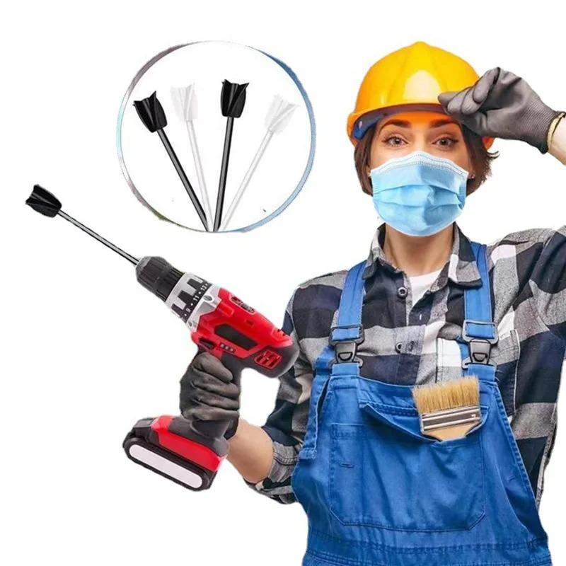 Эпоксидный миксер со спиральным лезвием - Насадка для дрели для перемешивания смолы и краски, Инструмент для легкого смешивания с лопастью для стабильных результатов