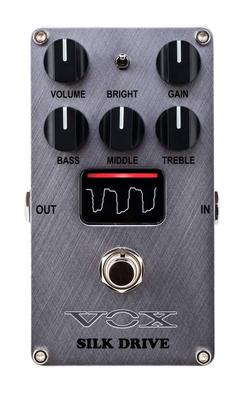 Компактный эффектор VOX для электрогитары SILK DRIVE Silk Drive Vacuum Tube Clean Crunch Overdrive с Nutube VE-SD