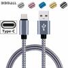 Кабель USB Type C длиной 1 м 2 м для Huawei P20 Lite Samsung Galaxy Note 8 9 A3 A5 A7 2017 S8 S10 USB-C USBC зарядный кабель кабель для передачи данных