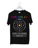 Футболка Coldplay Music Of The Spheres 2025 Мировой Тур Концертный Групповой Мерч Топ для Фанатов Унисекс Футболка