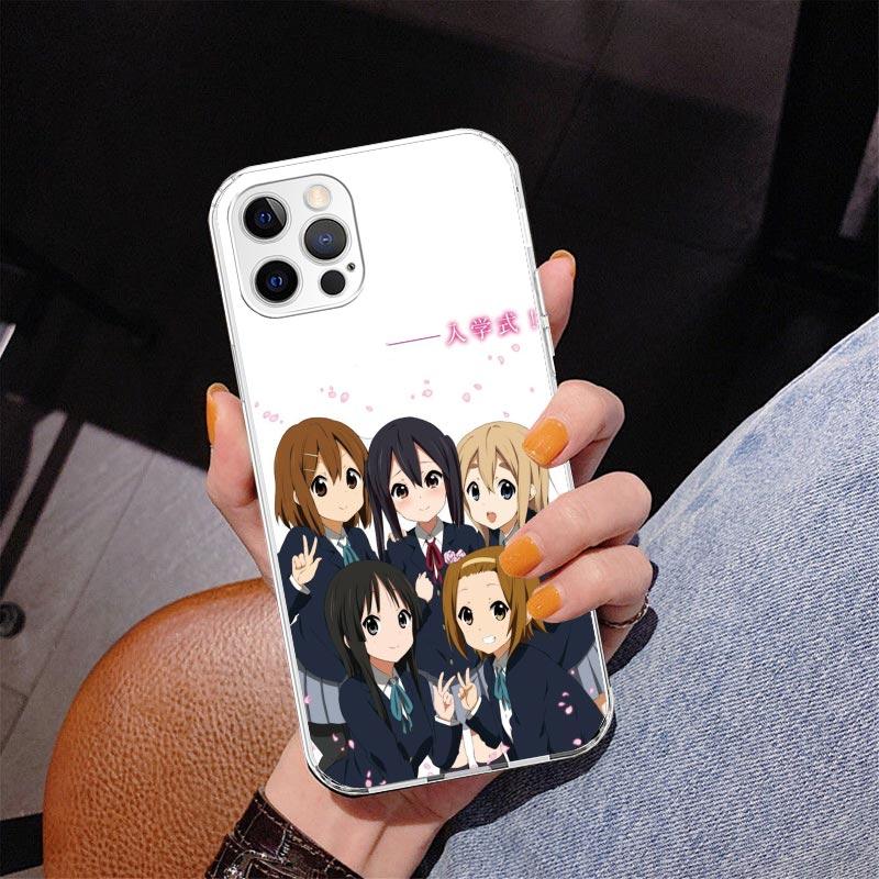 K on! Hirasawa Yui Anime Phnoe Case for Iphone 17 Air 16 16E 11 12 13 Mini 14 Plus 15 Pro Max 7 8 + SE 2020 Phone Cover Coque