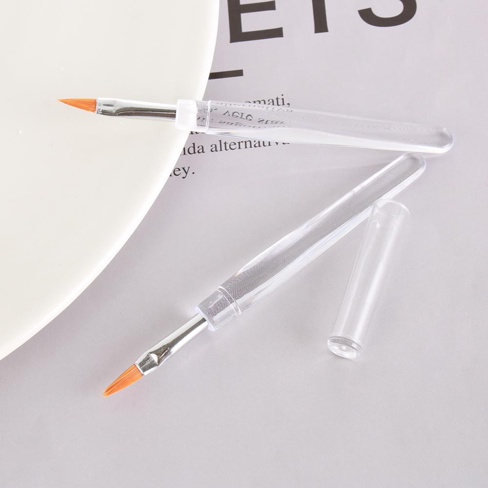 Hot sale Makeup Tool Crystal Handle Applicator Flexible Lip Brushes Lipstick