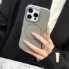 Применимо к iphone18promax Керамическое волокно Kevlar углеродное волокно тонкое кольцо магнитное всасывание яблоко 17 матовая кожа защитный чехол