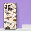 Dinosaur Pattern For Samsung Galaxy M21 M51 M12 M32 M52 M13 M23 M33 M53 M34 M54 M30s M31s M15 M55 M20 Case