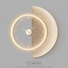 Luxury Wall Clock Modern Led Watch Wall for Dining Room Aesthetic Home Things Bedrooms Decoration House Accessories Interior
