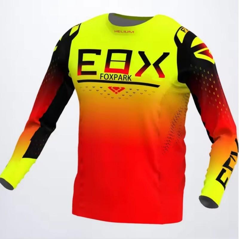 EOX Quick Dry Long Sleeve T-Shirt Breathable Cycling Jersey Outdoor Sports Mountain Biking Racing