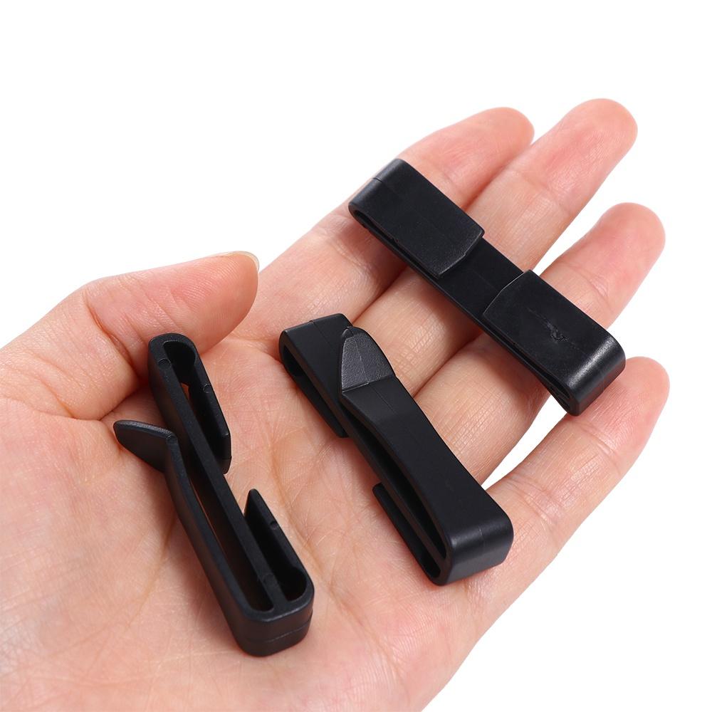 Woven Belt Buckle Keyhole Clamp Fixer Buckle Waist Belt Clip Mask Clip Helmet Clip Strap Buckle