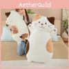 Toy Plush Cat Long Pillow Stuffed Animal Doll Cartoon Decoration Kids Gifts