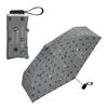 Parasol by Masayuki Oki X Sun and Rain Blackout Cat Folding Commuting To Work or Polka [2025] Wpc. Umbrella, Dots, Mini, Gray, Umbrella, Lightweight,