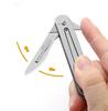 High Hardness Stainless Steel Folding Surgical Knife for Outdoor Camping EDC Portable Unboxing Knife with 10pcs Blades Included