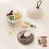 4 Grids Small Pill Cases Organizer Box Weekly Travel Pill Organizer Portable Pocket Pill Case Holder Plastic Container Box