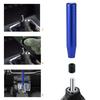 Lunsom 180mm Aluminum Shift Knob Car Shift Lever Knob Extension for Auto and Manual Car (Blue)