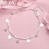 925 Sterling Silver Butterfly AAA Zircon Bracelet Fashion Jewelry