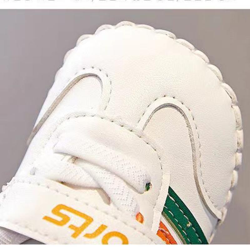 Детская обувь От 0 до 1 года, кроссовки для мальчиков и девочек, хлопковая мягкая противоскользящая подошва, повседневная обувь для новорожденных, первые ходунки для малышей