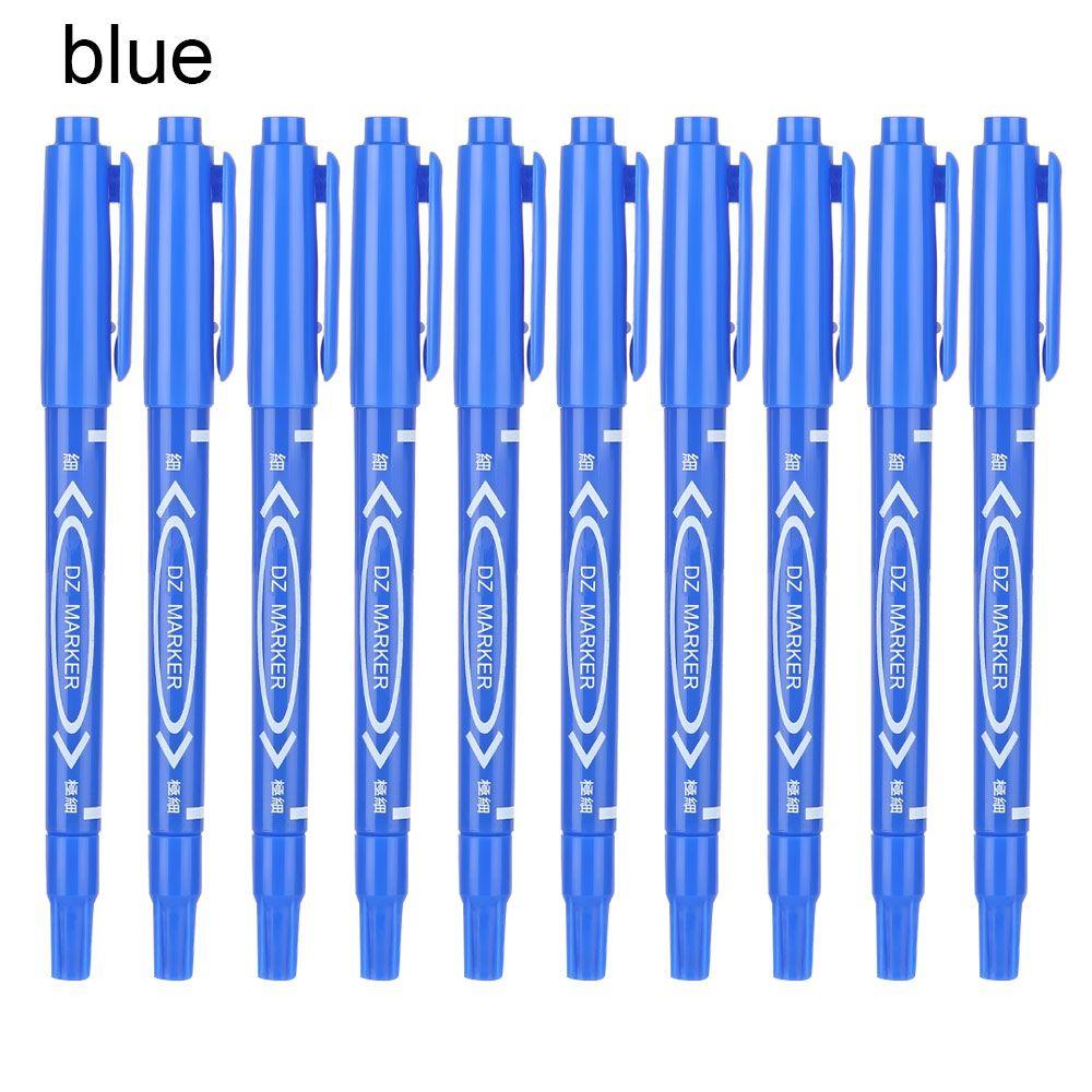 Art Drawing Signature Tyre Markers Twin Tip Double Head Oily Waterproof Pens Permanent Marker Pen