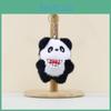 Очаровательный плюшевый брелок Панда-сердечко, милый мультяшный шарм для сумки, плюшевая игрушка 12 см