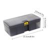 Double Layer Fishing Box Lure Case Portable Fishing Storage Bucket Waterproof Fishing Bait Box Fishing Tool Case Bait