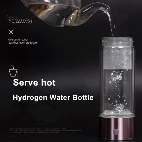 Бутылка-генератор водородной воды большой емкости, пищевой класс, не содержит BPA, перезаряжаемый портативный генератор водородного ионизатора
