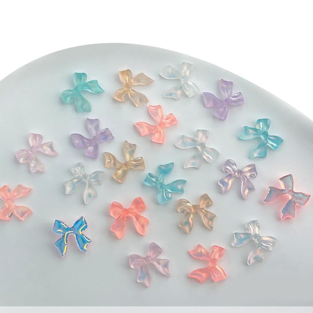 Простые подвески-бантики для ногтей 3D-ленты из смолы Маникюрные аксессуары Товары для рукоделия Украшения для ногтей из смолы