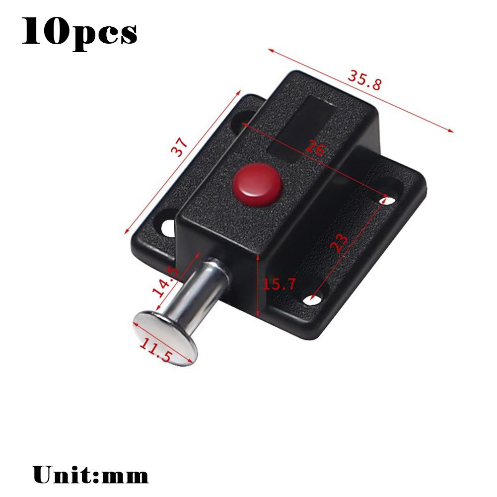 Замок Болт Защелка Шкаф Шкафчик Мебель Комплект Сдвижной Скользящий 20шт Защита от Кражи Защелка Фурнитура Комплект Шкафчик Безопасный