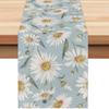 13*72 Inch Table Runners Linen Tea Table Decorative Cloth Proluxe Flower Table Flag  Kitchen