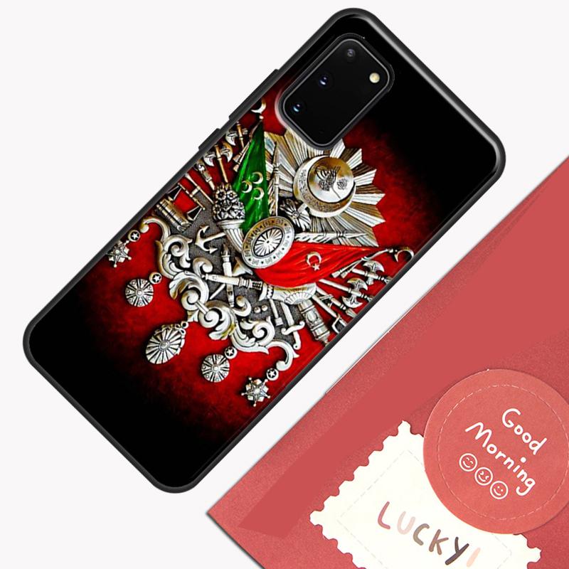 Кейс с гербом Османской империи для Samsung Galaxy S22 S21 S23 Ultra Note 20 S8 S9 S10 Note 10 Plus S20 FE Задняя крышка