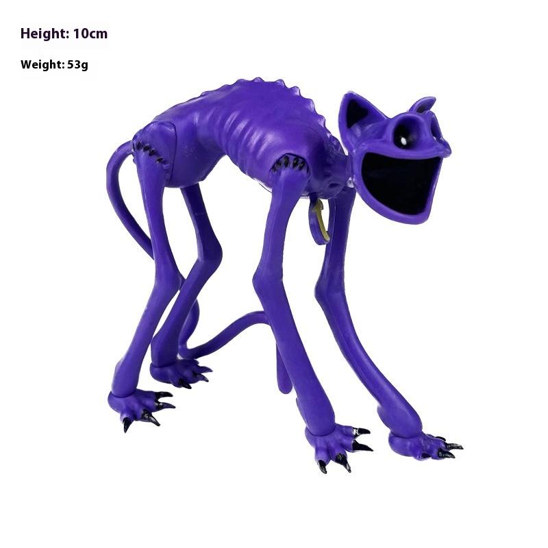 Ужасная улыбка маленькая фигурка животного кукла сонный кот монстр игра товар игрушка модель украшение