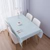 2S-Sweet Room клетчатый узор кухонный стол чехол водонепроницаемый термостойкий декор скатерти