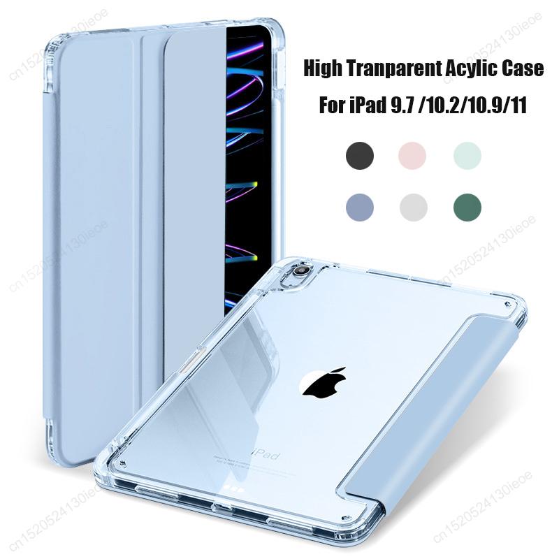 For iPad Air 4 5 10.9 Case iPad Pro 11 iPad 11th 10th 10.2 9th/8th/7th Generation Pro 12.9 6th 5th 4th Mini 6 Tablet Cover