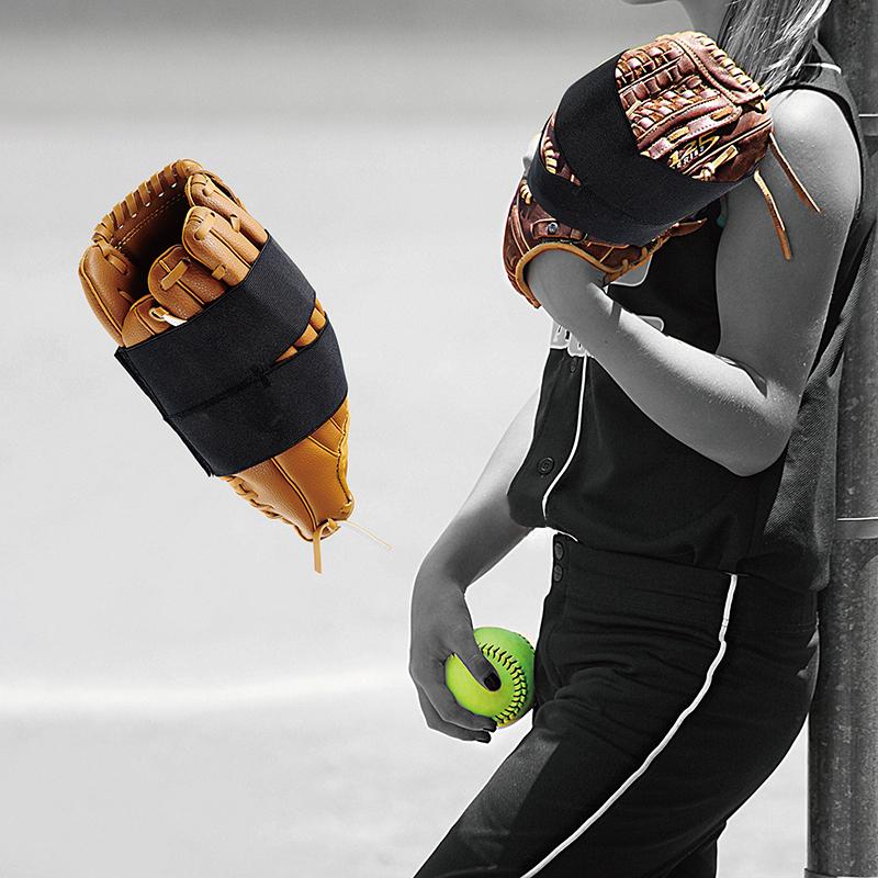 Baseball Softball Glove Strap Thicken High Elastic Baseball Glove Wrap Band Baseball Softball Sports Glove Elastic Strap