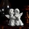 Adorable Resin Angel Figurine Statue Desktop Decorative Ornaments Decor