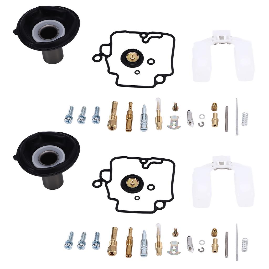 2 Sets Motorcycle Carburetor Repair Kit 22mm Universal for GY6 125CC ATV Go Kart Scooters