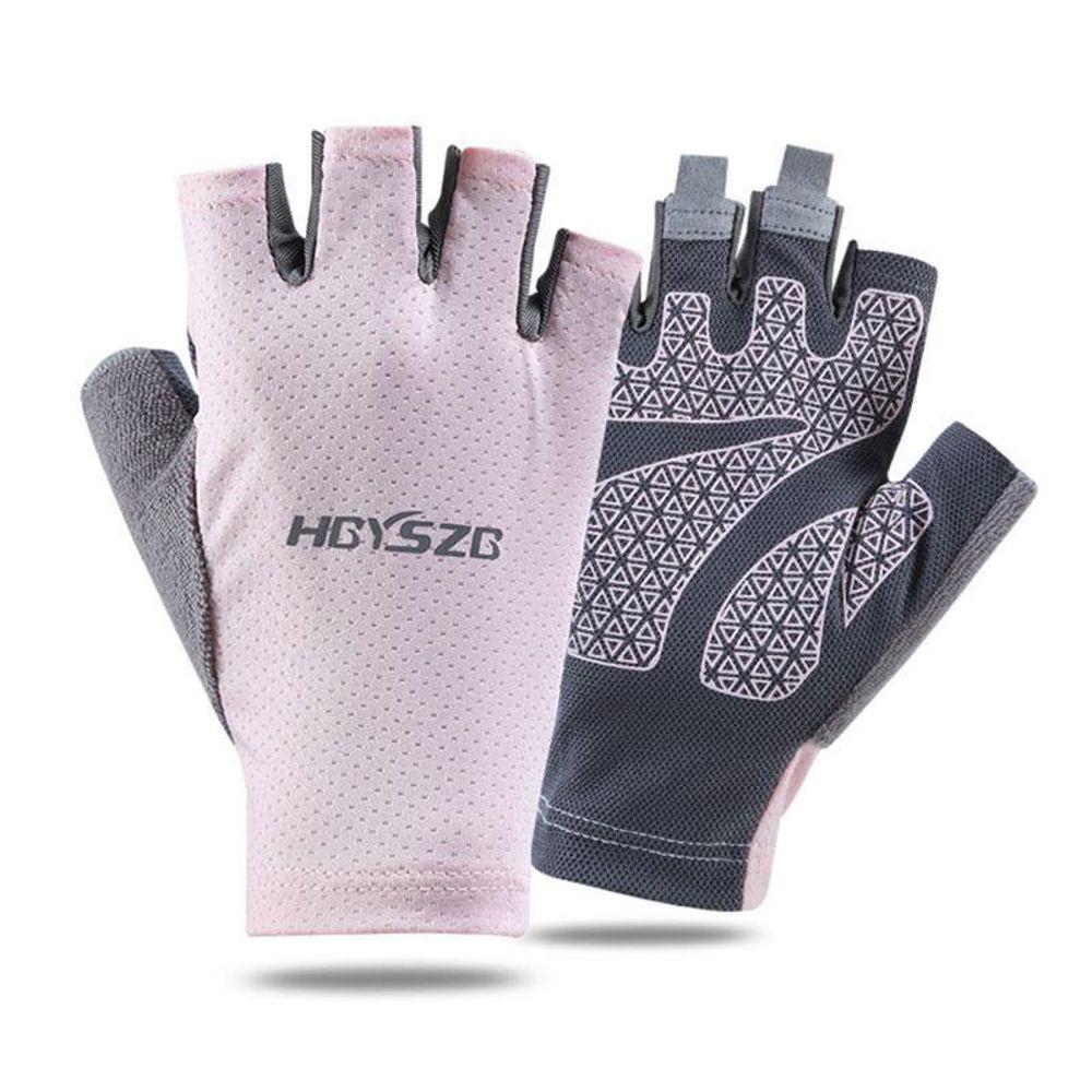 Equipment Sun Protection Half Finger Gloves Fitness Gloves  Glove Cycling Gloves