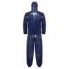 Mens Waterproof Tracksuit Hooded Windbreaker Front Zipper Pocket Jogging Pants Elastic Waist Rainwear Suit