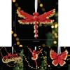 Creative Christmas Tree Snowflake Star Shaped Pendant Holiday Decoration Props For Holiday Decor