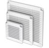 Ventilation Grille With Plugs 100*100Mm White - Rx 02-313