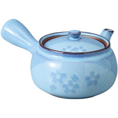 Чайник Ale-net 380 куб. см Flower Shizuku Panoramic Fittings Фарфоровая посуда Mino