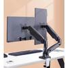 Dual Monitor up to 32 inches and 19.8 lbs per Screen Mechanical Arm Desk Mount VESA 100x100mm Height Adjustable Monitor Stand