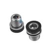 2Pcs Bike Hexagonal Crank Arm Fixing Bolt Capless Bottom Bracket Screws Bicycles Crank Screw Bike Crankset Bolt