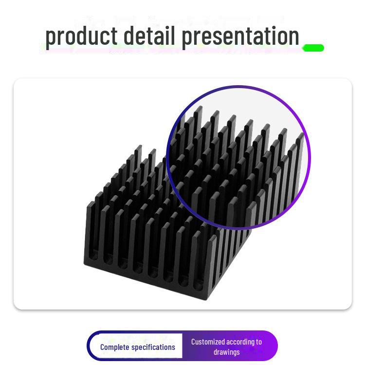 Алюминиевый профильный радиатор для электроники с высокой теплопроводностью