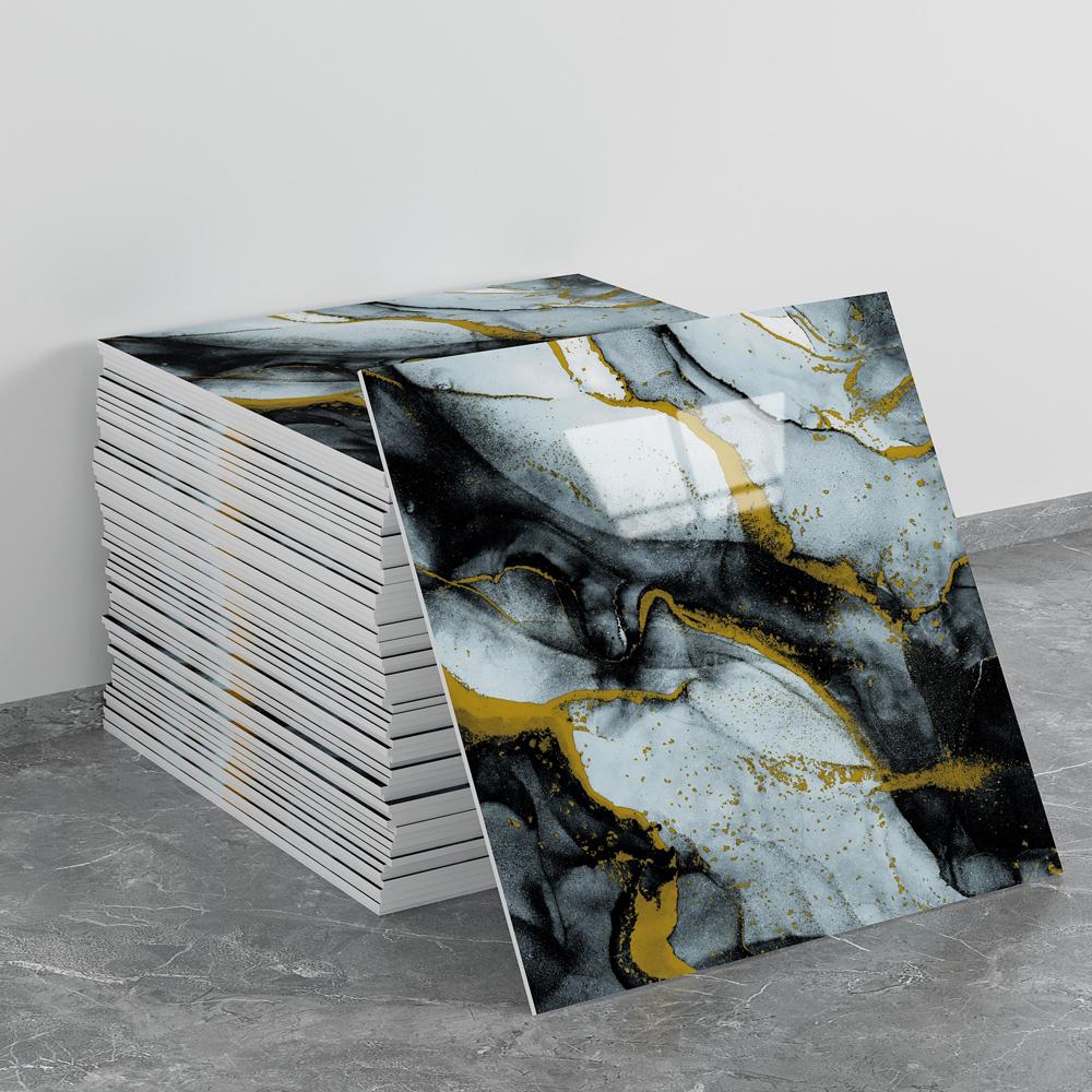 Plane Wall Stickers TV Background Wall Renovation Home Decoration Vinyl Sticker Imitation Tile Self-adhesive Foam PVC Wallpapers