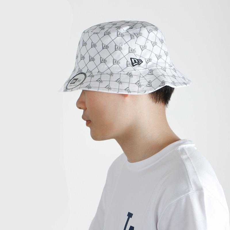 New Era Панама из серии 'Логотип-флаг', одинаковый стиль для мужчин и женщин Белый S/M -без коробки