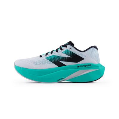 Кроссовки FuelCell SuperComp Trainer v3 Cyber Jade мужские, бирюзовые, белые MRCXLW4