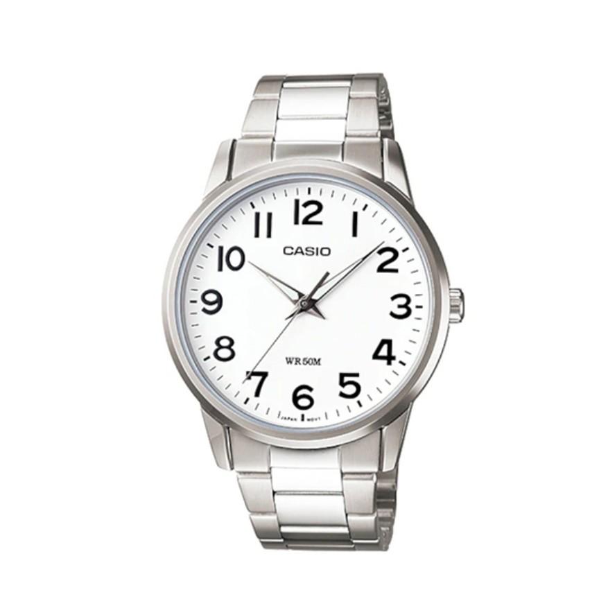 Casio Мужские кожаные / металлические часы MTP-1303L-7B / MTP-1303D-7B