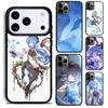 Чехол для телефона Genshin Impact GanYu для iPhone 17 16 15 Pro Max Air 14 13 12 11 Plus Ударопрочный чехол