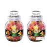 Банка для конфет Cavendish Harvey Mixed Fruit Candy Jar 966 г x 2 шт. В комплекте оригинальное полотенце ChattyShop [большой емкости] и