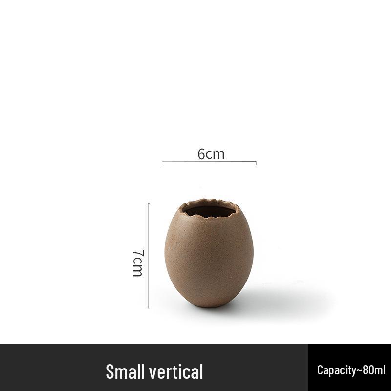 Креативная десертная миска из скорлупы страусиного яйца - Уникальная керамическая посуда для холодных напитков и барбекю