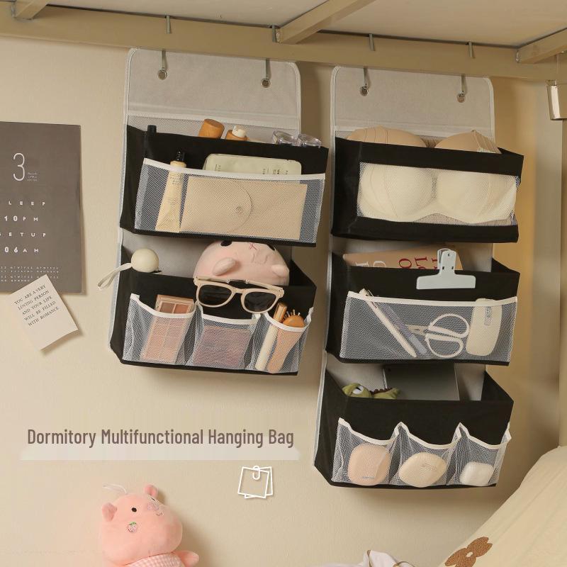 Over-the-Door Foldable Hanging Storage Bag for Dorms