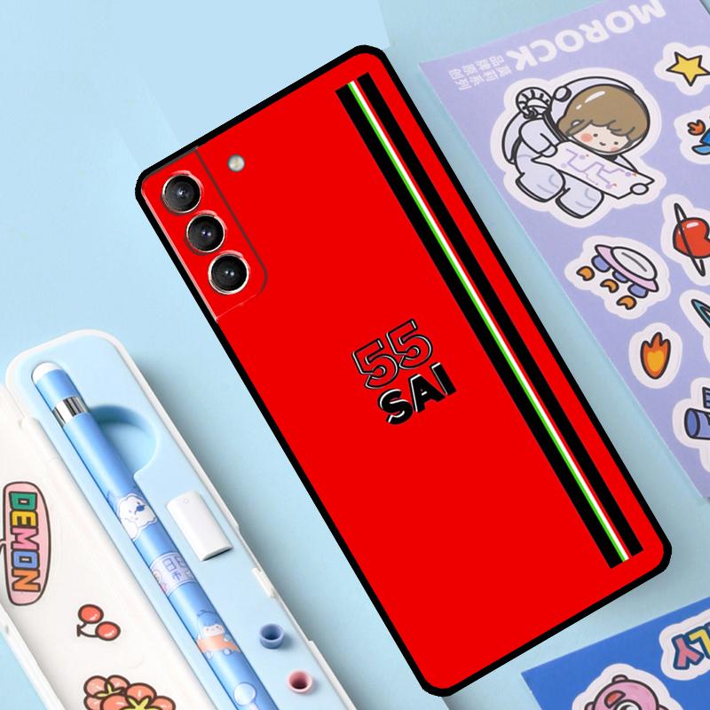 Carlos Sainz F1 Cover For Samsung Galaxy S23 S21 FE S20 FE S22 Plus Note 20 Ultra Note 10 S8 S9 S10 Plus Case